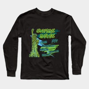 Empire State New York City Long Sleeve T-Shirt